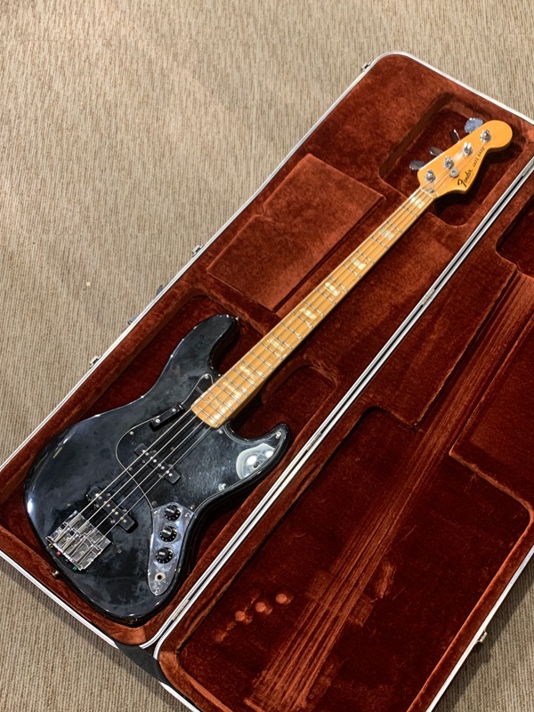 Fender USA Jazz Bass '78 BLK w/Badas II Bridgeの画像